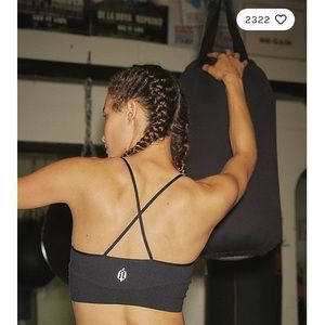 Free People Movement “Free Throw” Strappy Cutout Bra